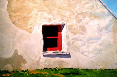 Irish Art - Window on Innishmore